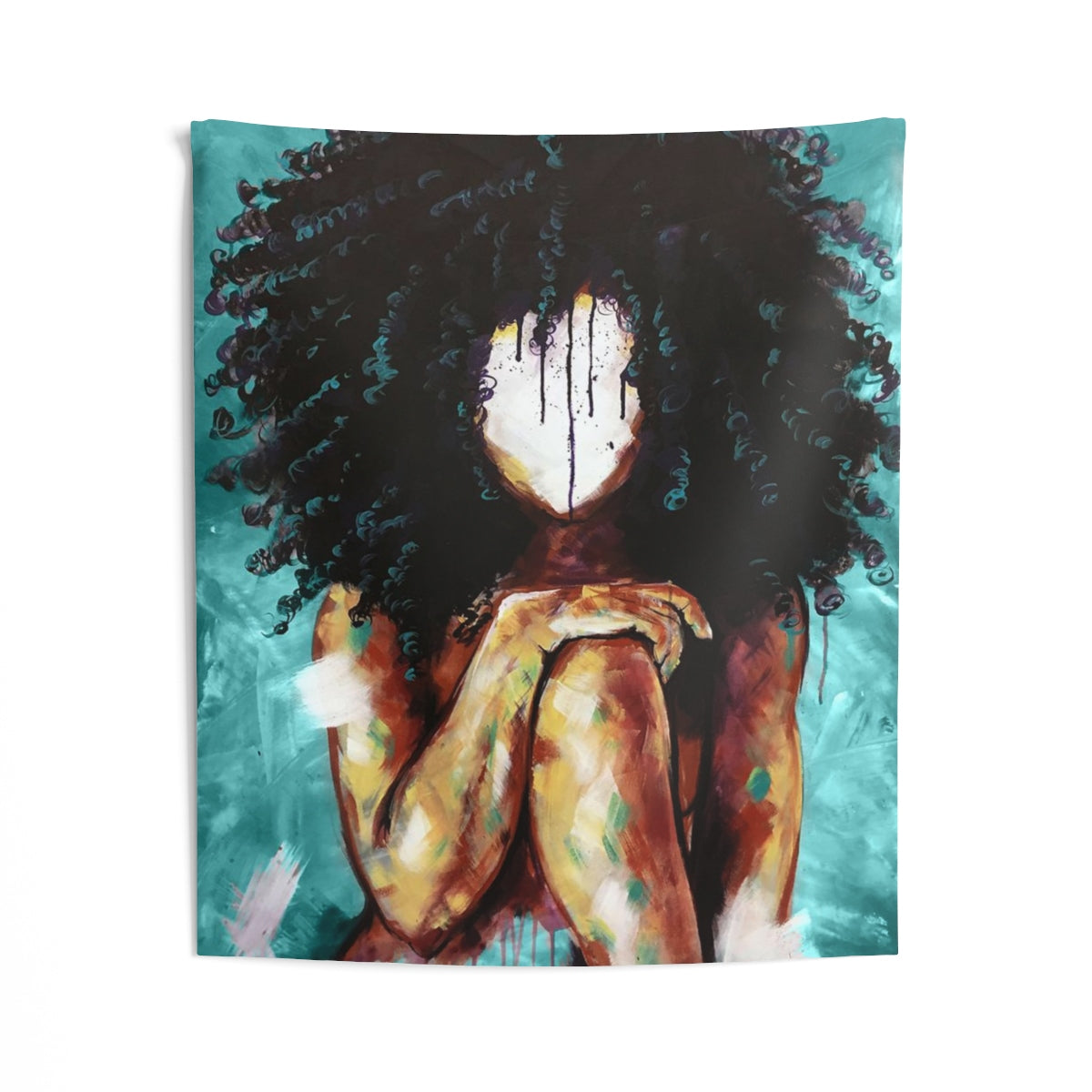 Naturally I TEAL Indoor Wall Tapestries