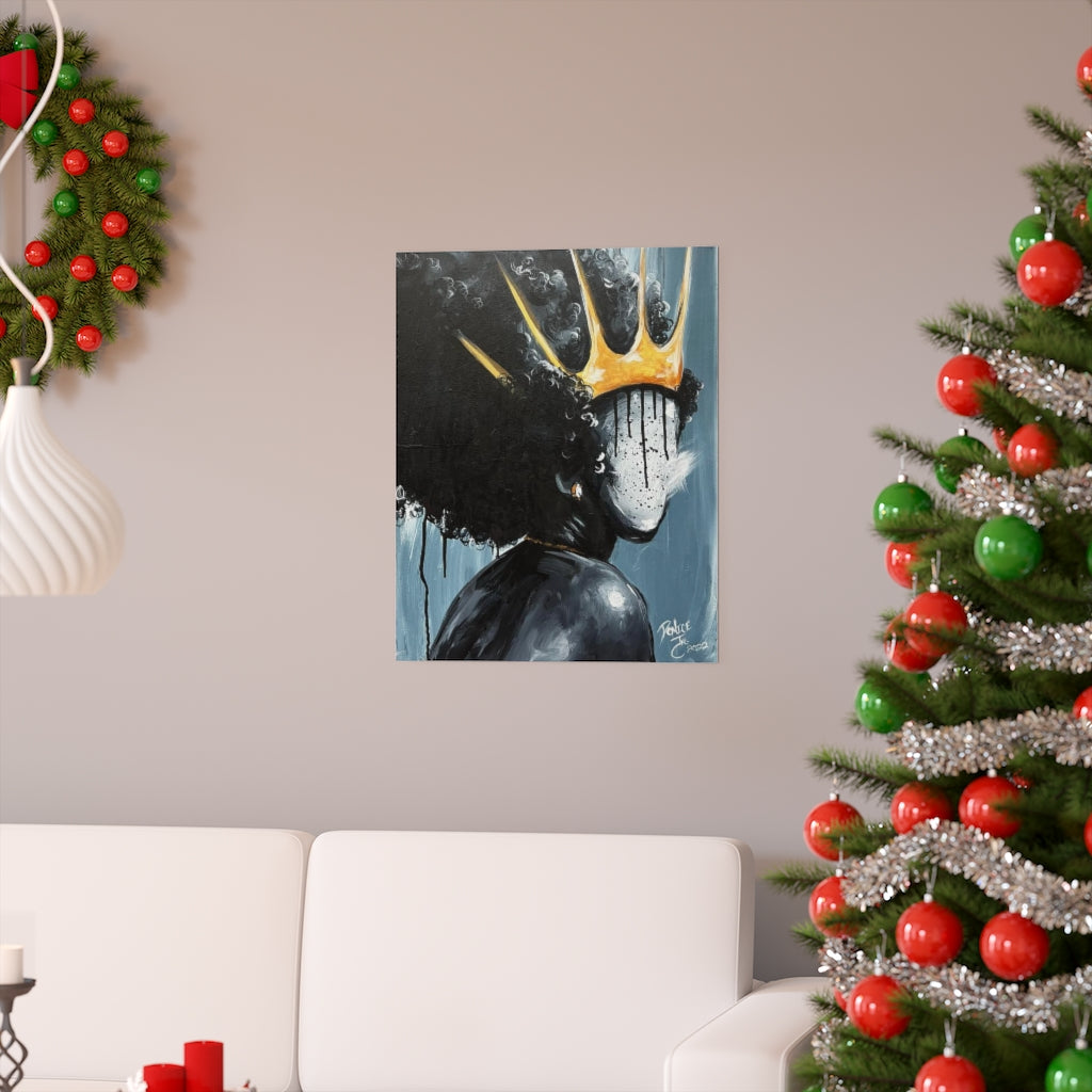 Naturally Queen XXV Premium Matte vertical posters