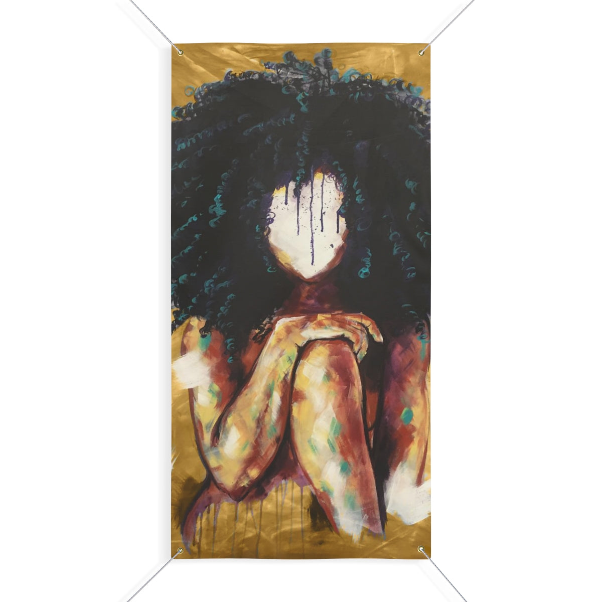 Naturally I GOLD Matte Banner