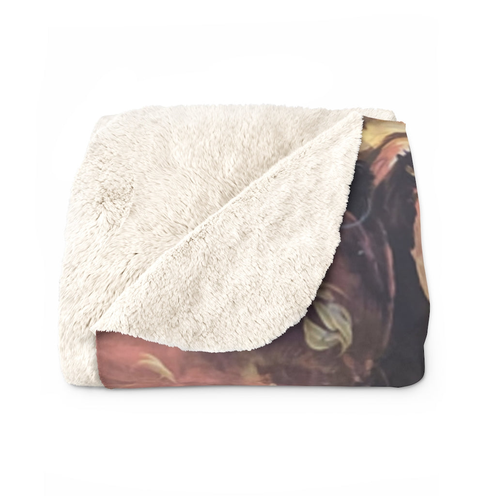 Naturally Nude IV Sherpa Fleece Blanket