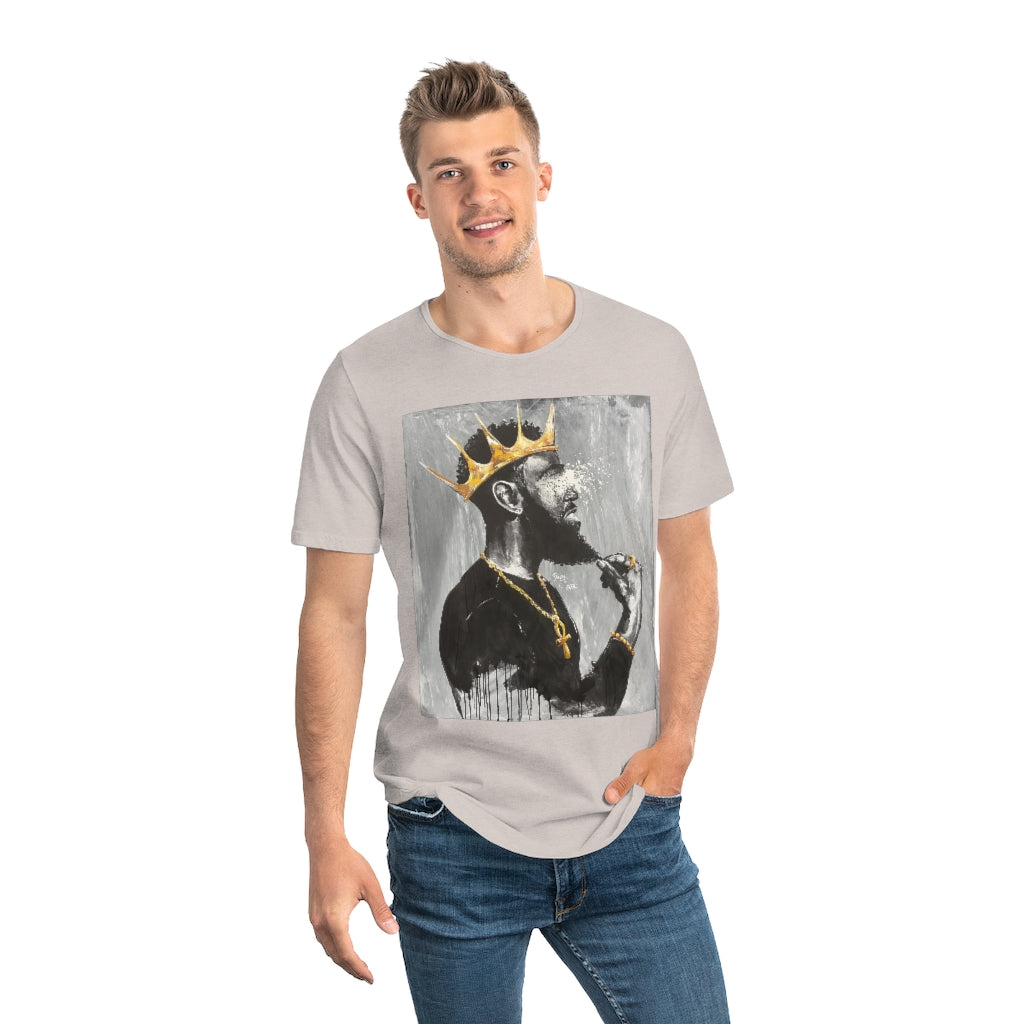 Naturally King VI Men's Jersey Curved Hem Tee