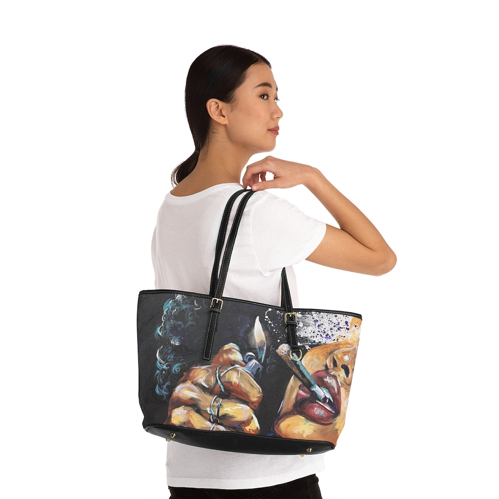 Naturally Dope III Leather Shoulder Bag