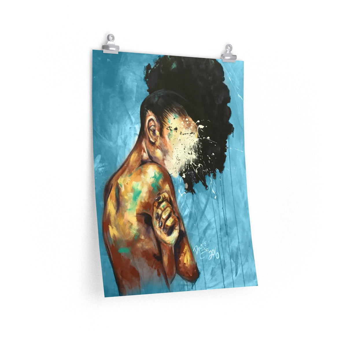 Naturally XXI BLUE Premium Matte vertical posters