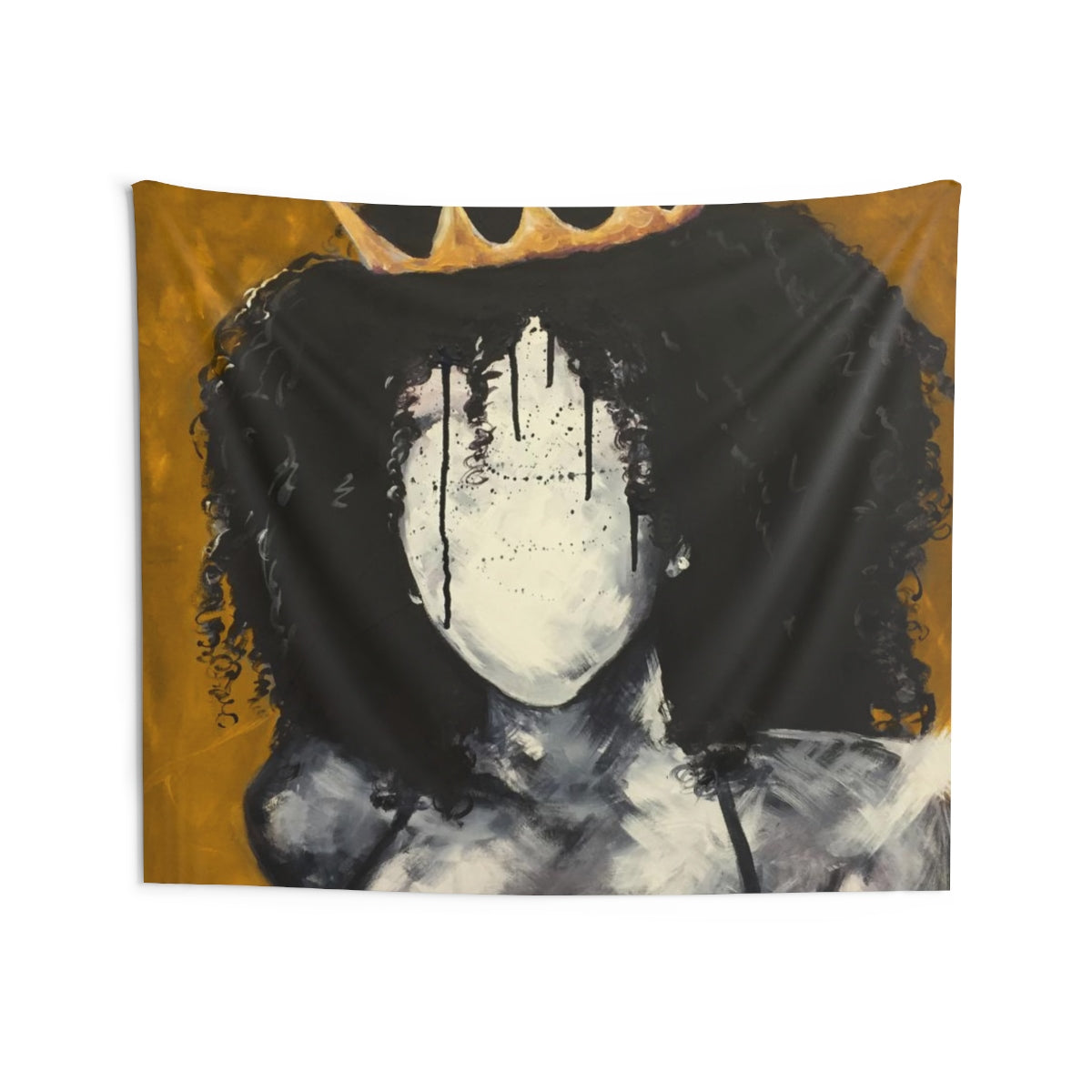 Naturally Queen GOLD Indoor Wall Tapestries