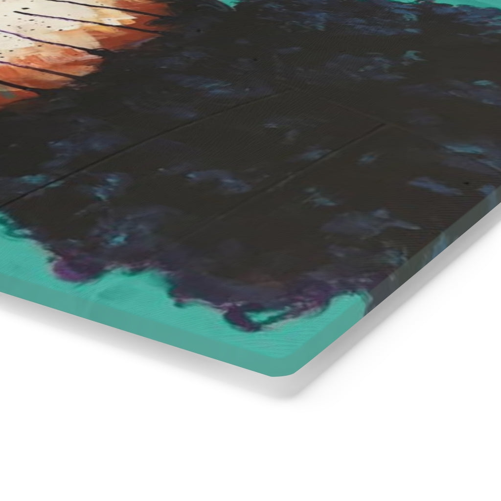 Naturally VIII TEAL Cutting Board