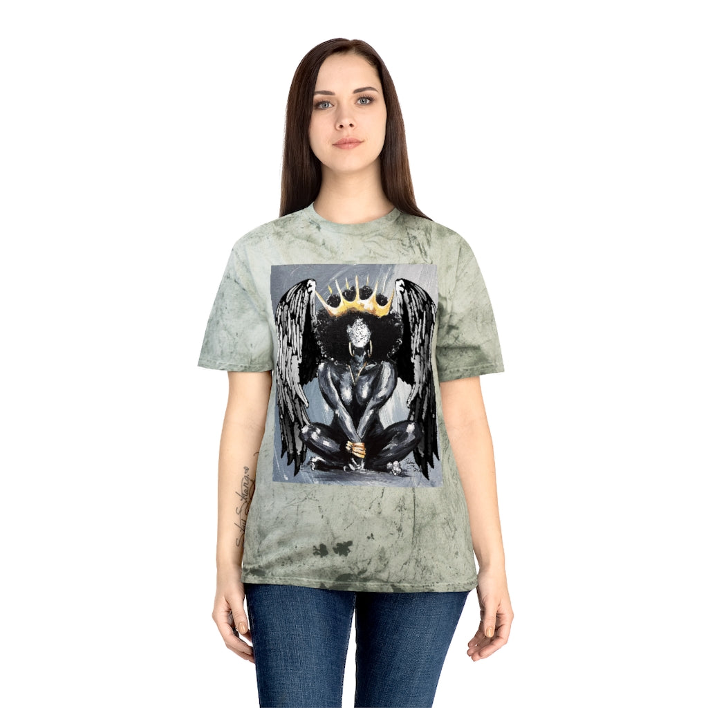 Naturally Queen XIX Angel Unisex Color Blast T-Shirt