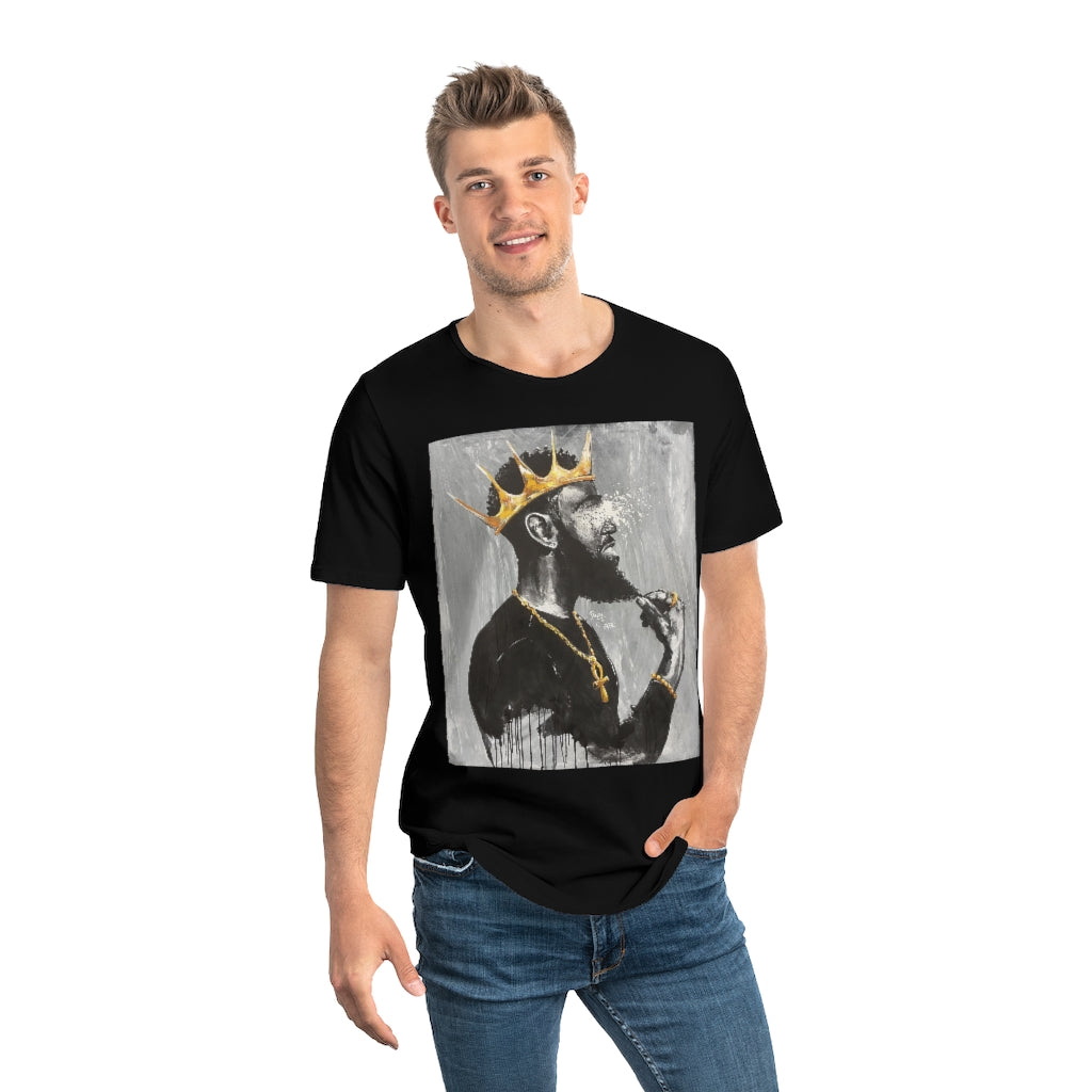 Naturally King VI Men's Jersey Curved Hem Tee