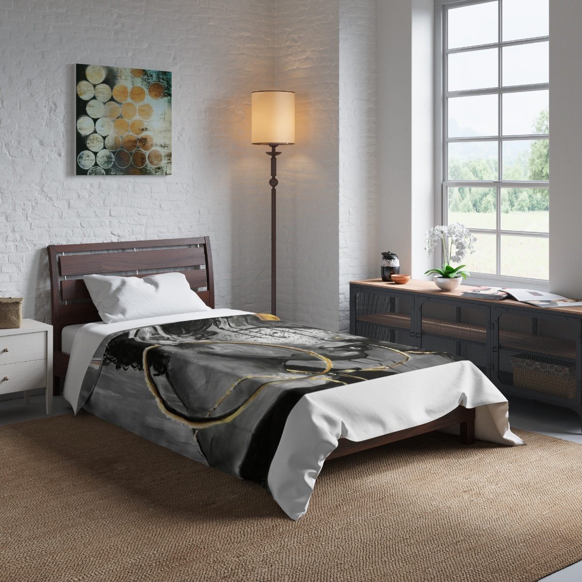 Naturally Queen X Comforter