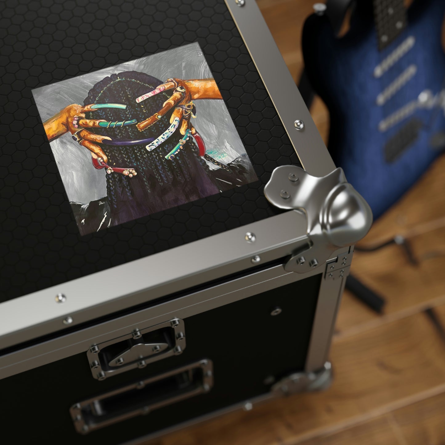 Naturally the Culture I Square Stickers, Indoor\Outdoor