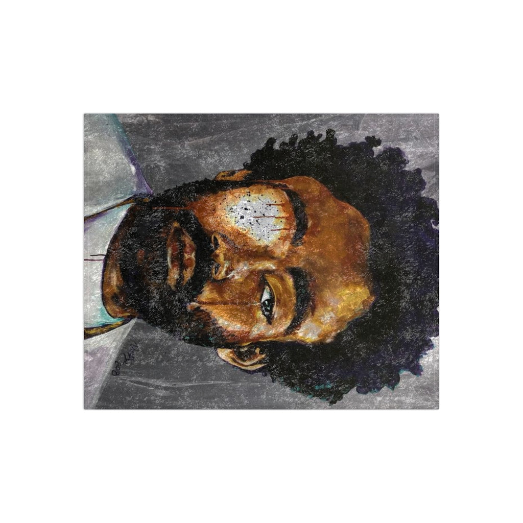 Naturally Gambino Crushed Velvet Blanket