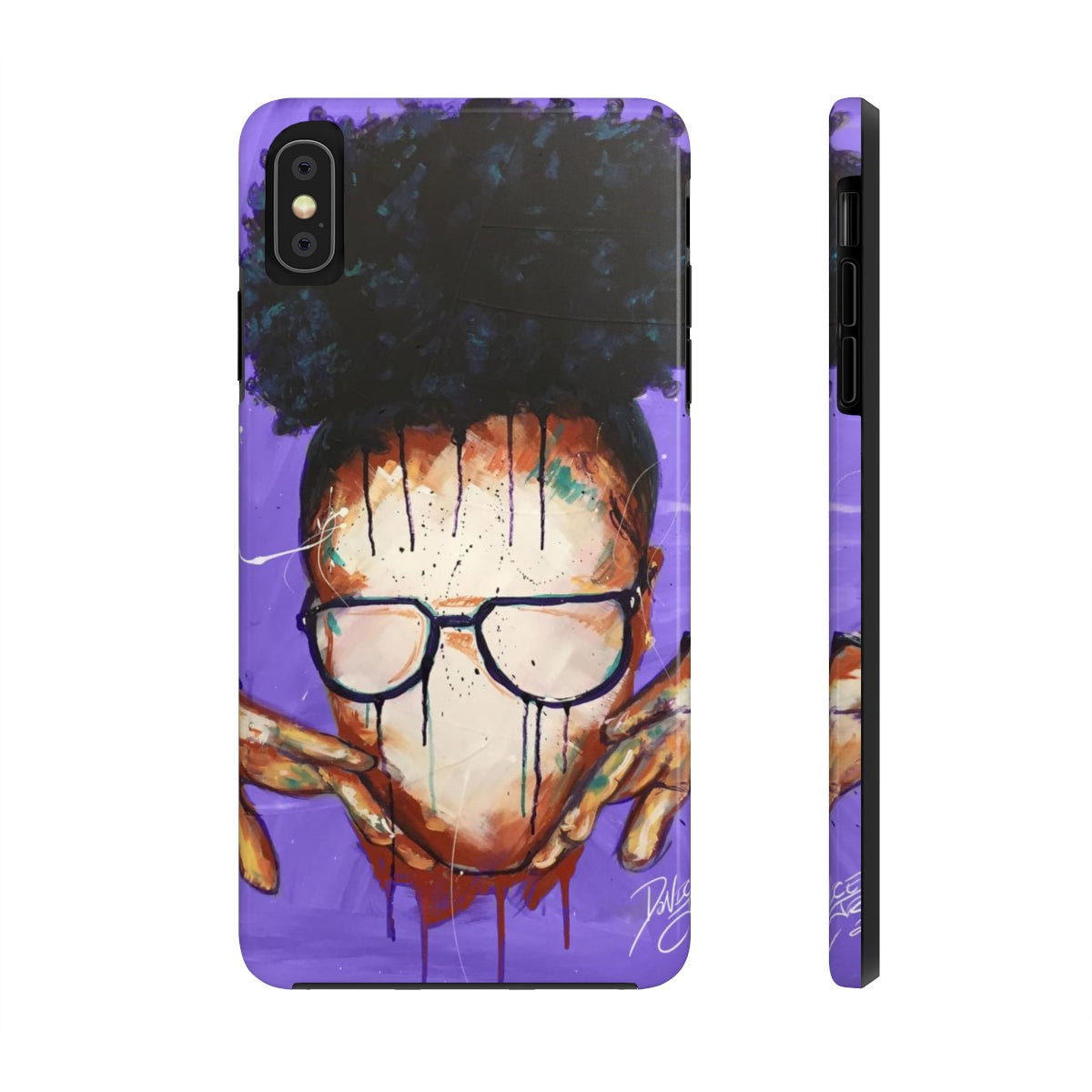 Naturally VII PURPLE Case Mate Tough Phone Cases