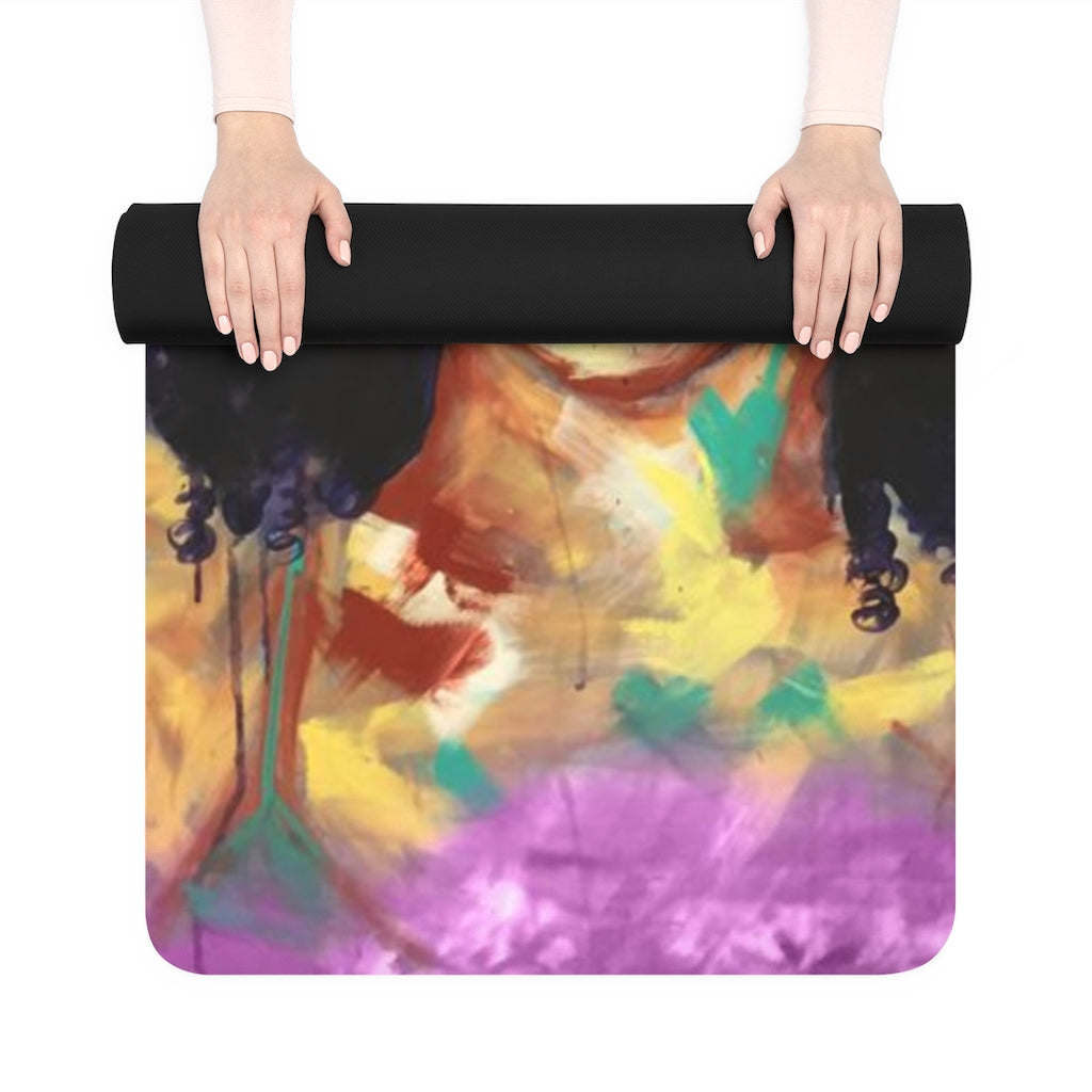 Naturally XVI PINK Rubber Yoga Mat