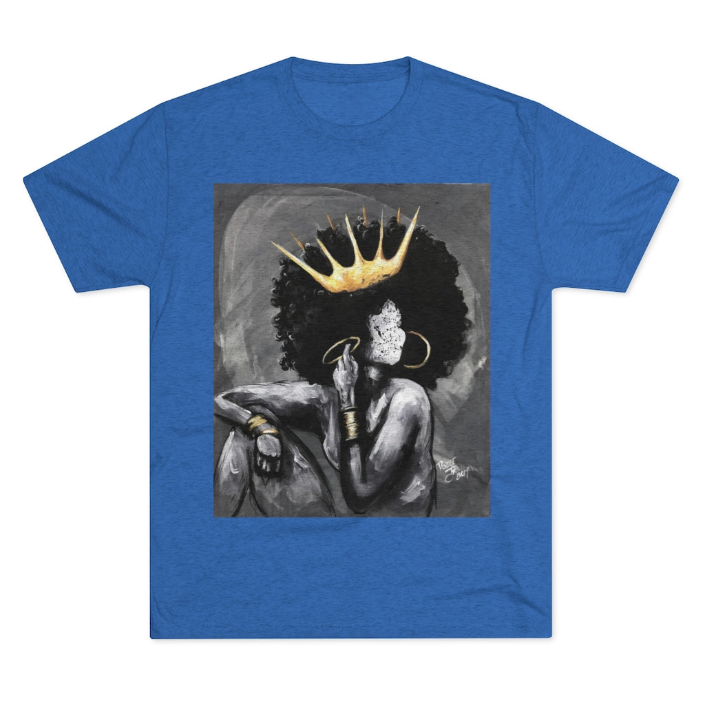 Naturally Queen VI Unisex Tri-Blend Crew Tee