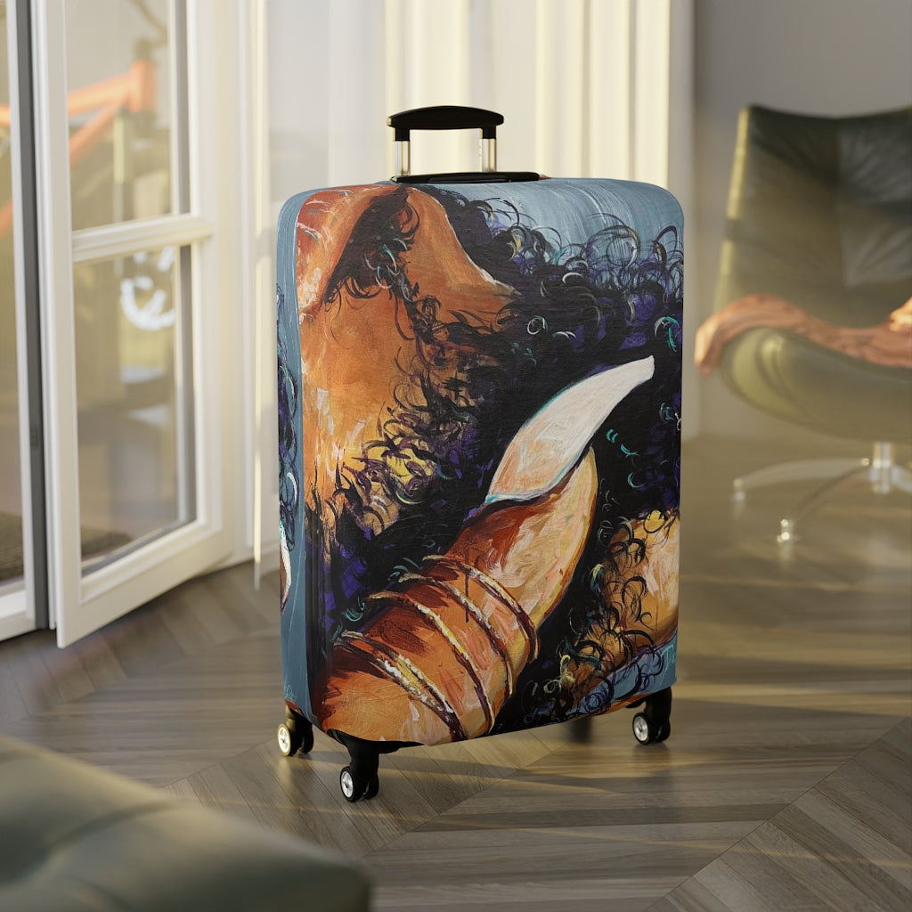 Naturally Black Love X Luggage Cover