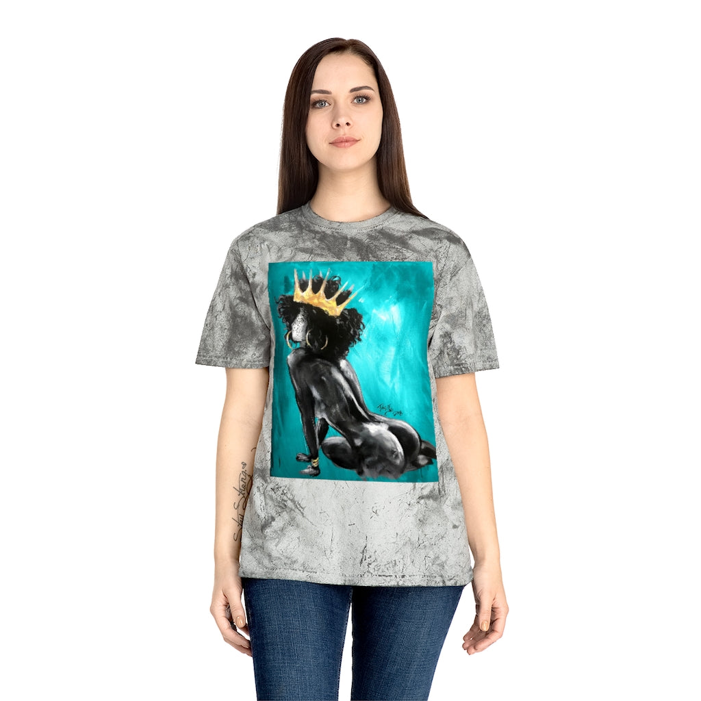 Naturally Queen VIII TEAL Unisex Color Blast T-Shirt