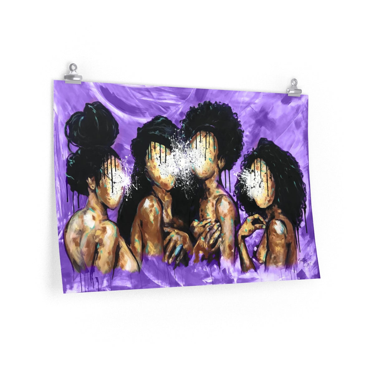 Naturally XLIV PURPLE Premium Matte horizontal posters