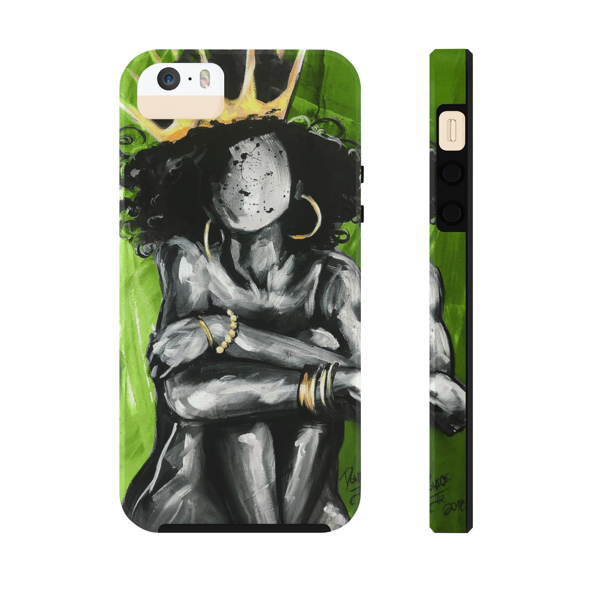 Naturally Queen IX GREEN Case Mate Tough Phone Cases