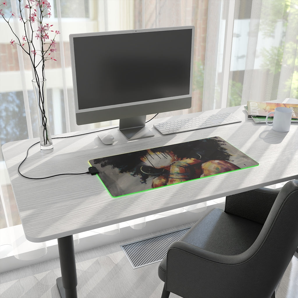 Naturally II LED Gaming Mouse Pad