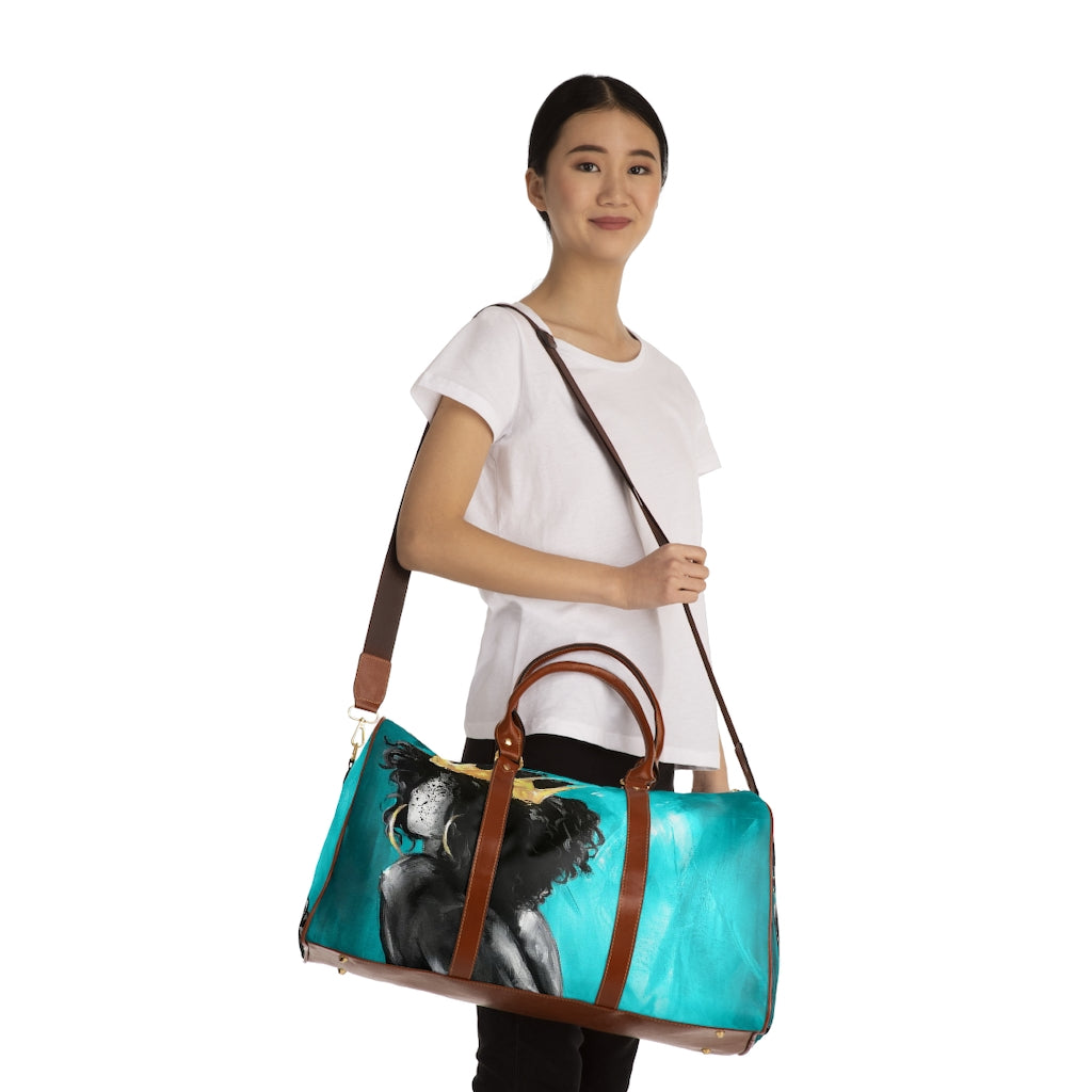 Naturally Queen VIII TEAL Travel Bag