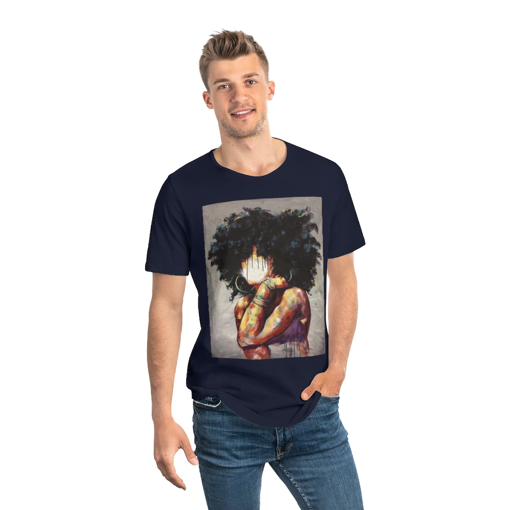 Naturally II Men's Jersey Curved Hem Tee