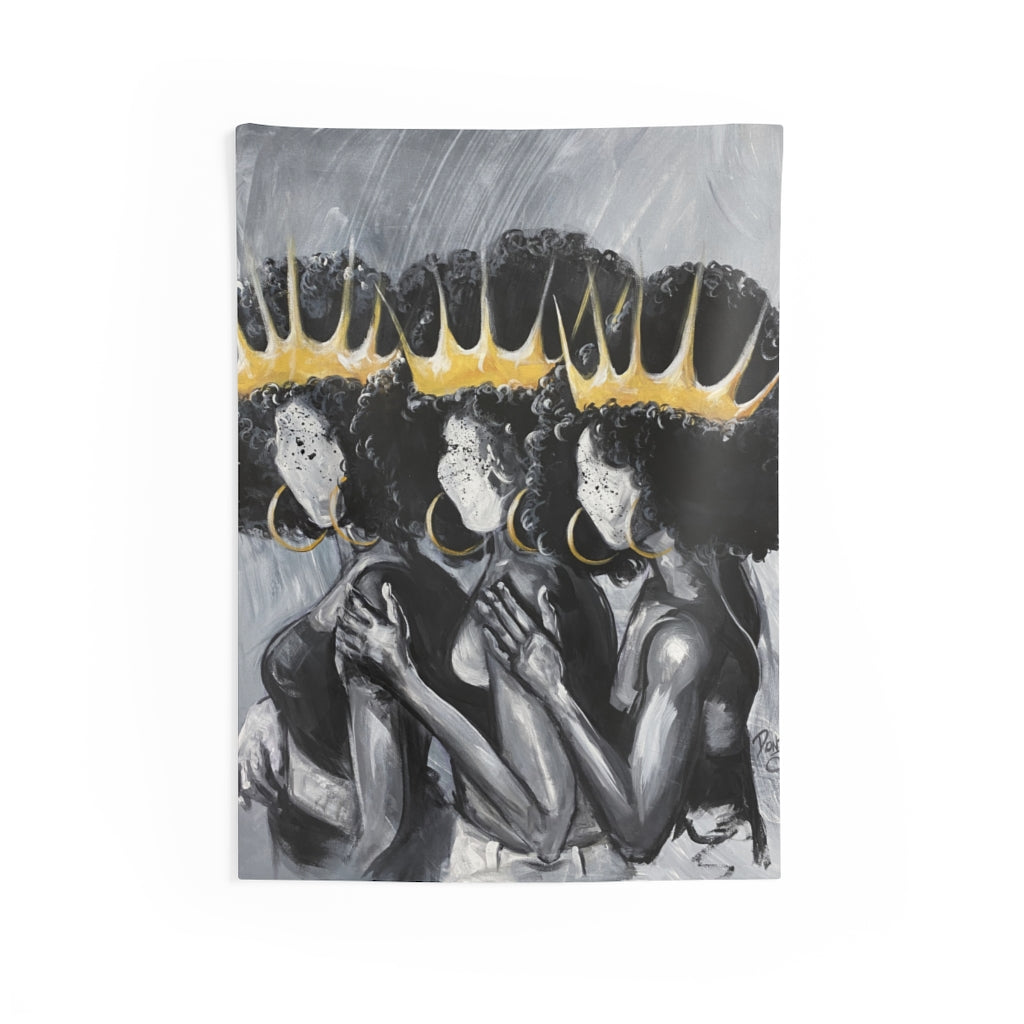 Naturally Queens III Indoor Wall Tapestries