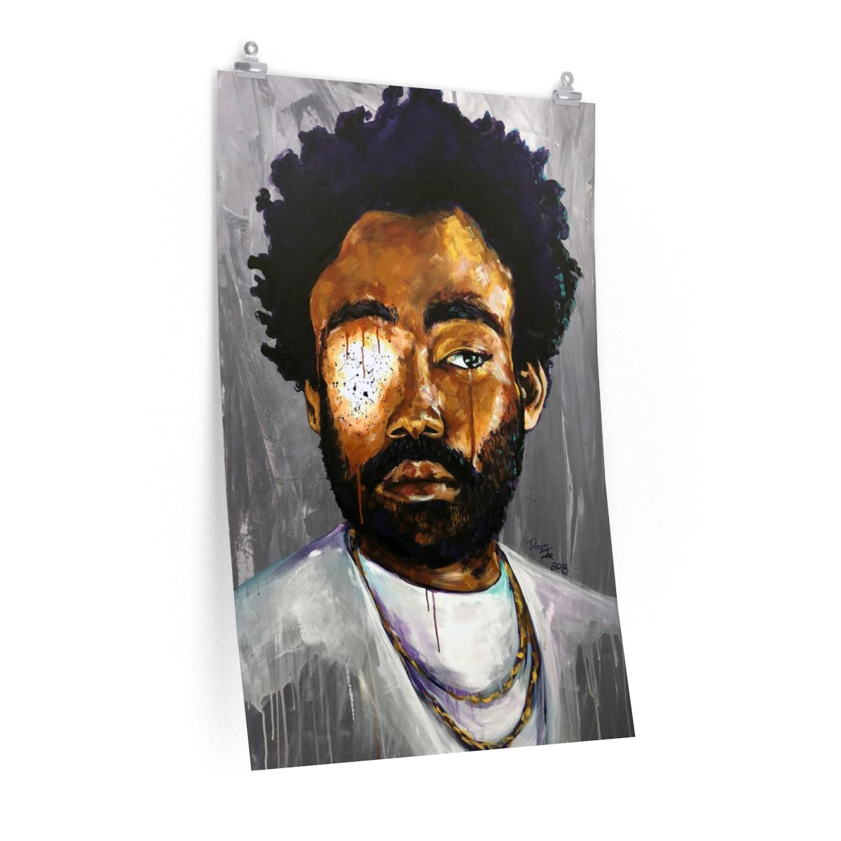 Naturally Gambino Premium Matte vertical posters