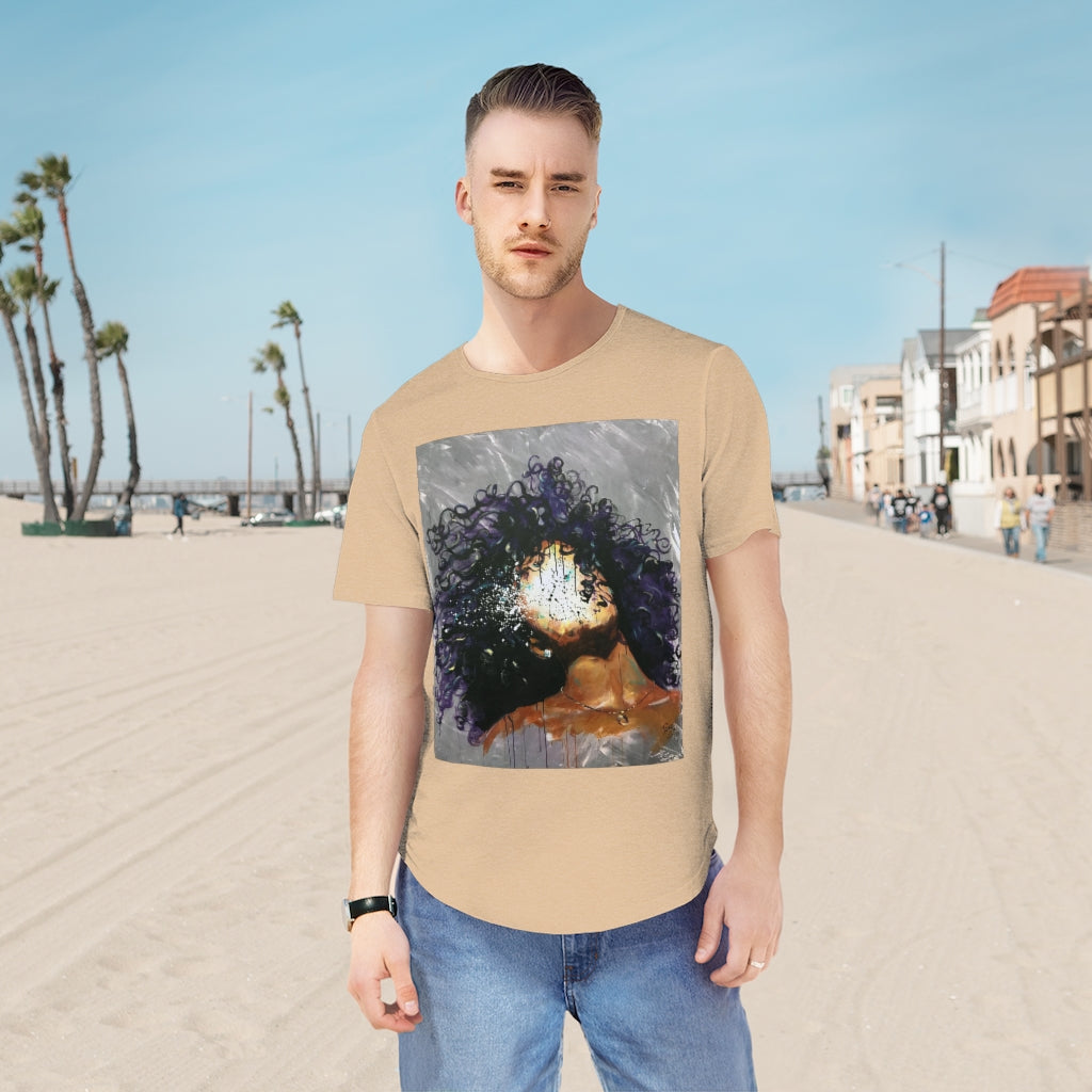 Naturally XXXVII Men's Jersey Curved Hem Tee