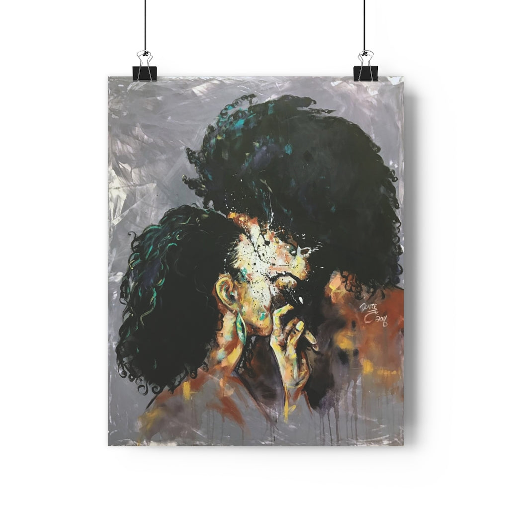 Naturally Black Love I Giclée Art Print