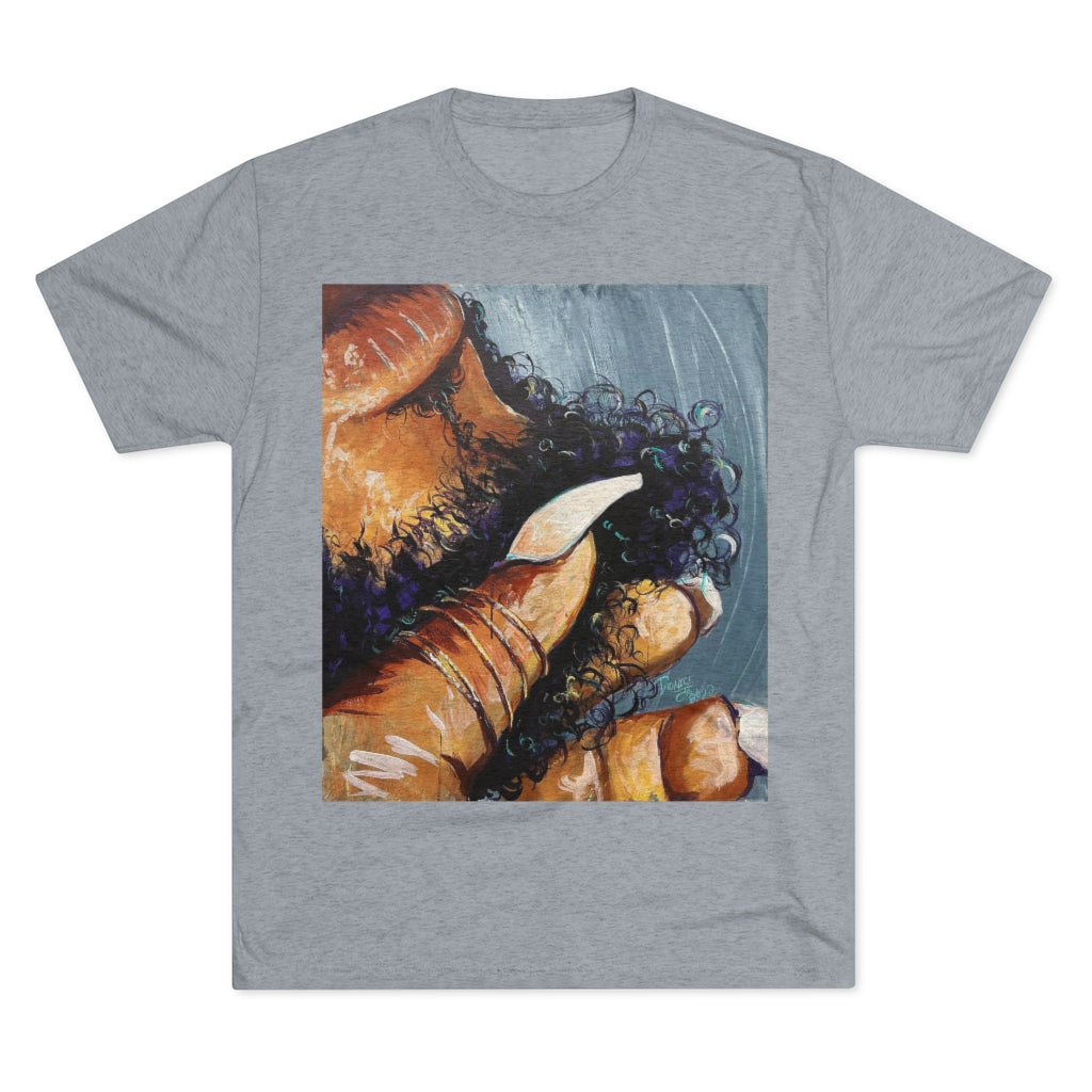 Naturally Black Love X Unisex Tri-Blend Crew Tee