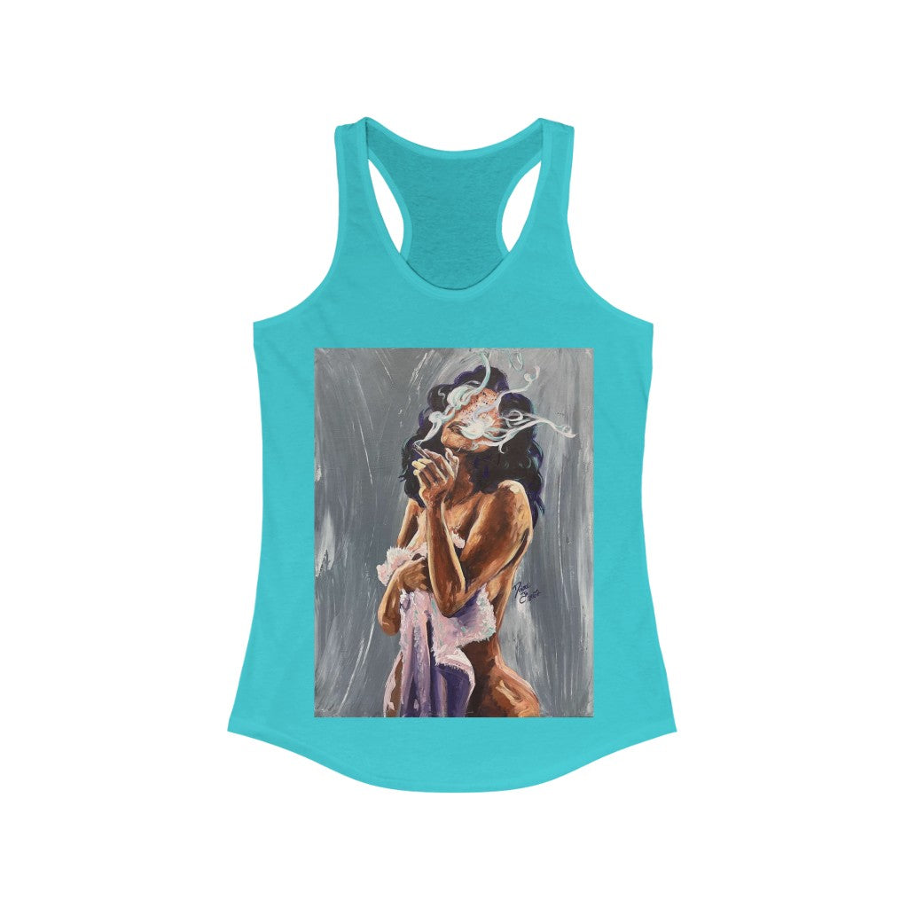 Naturally Dope I Women's Ideal Racerback Tank