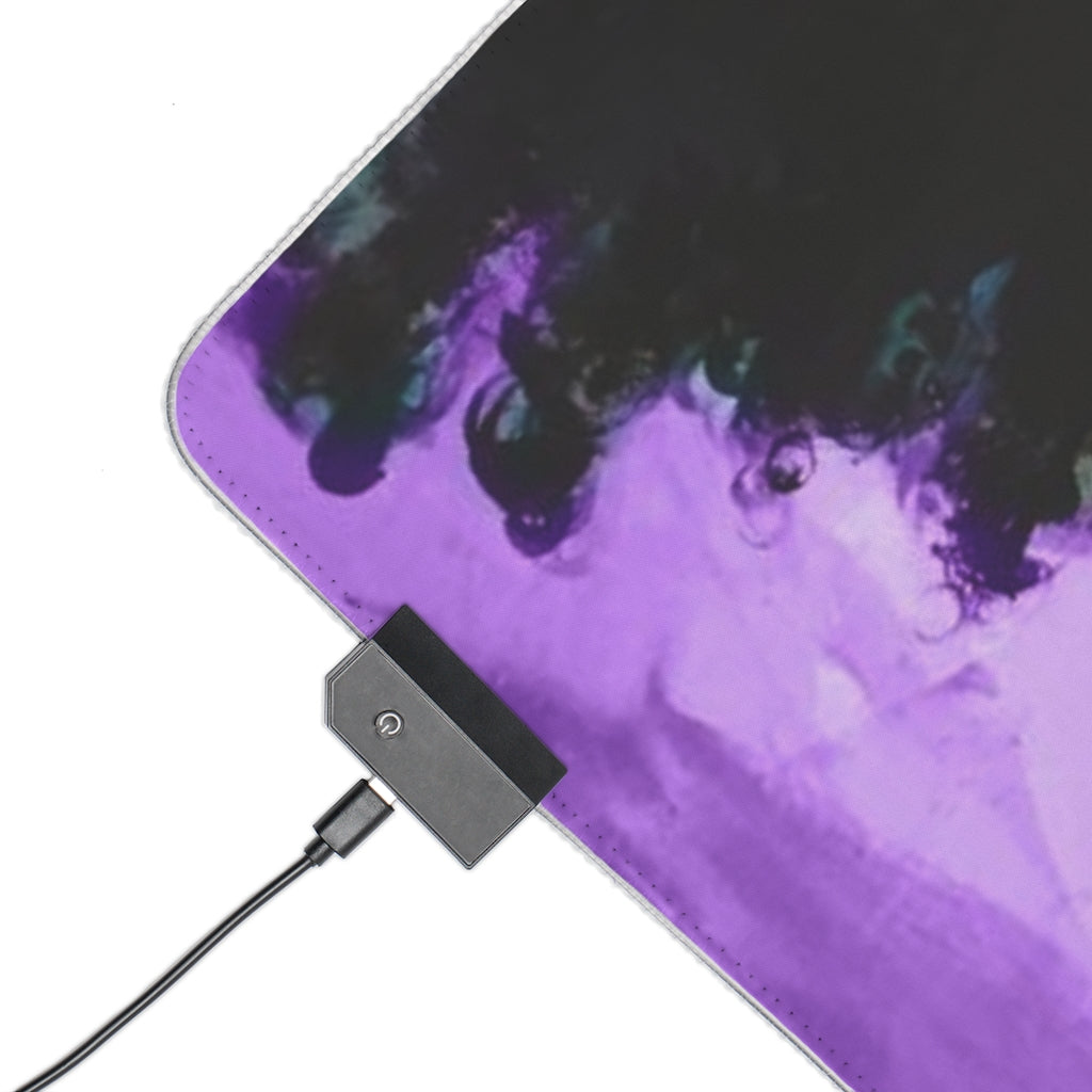 Naturally II PUEPLE LED Gaming Mouse Pad