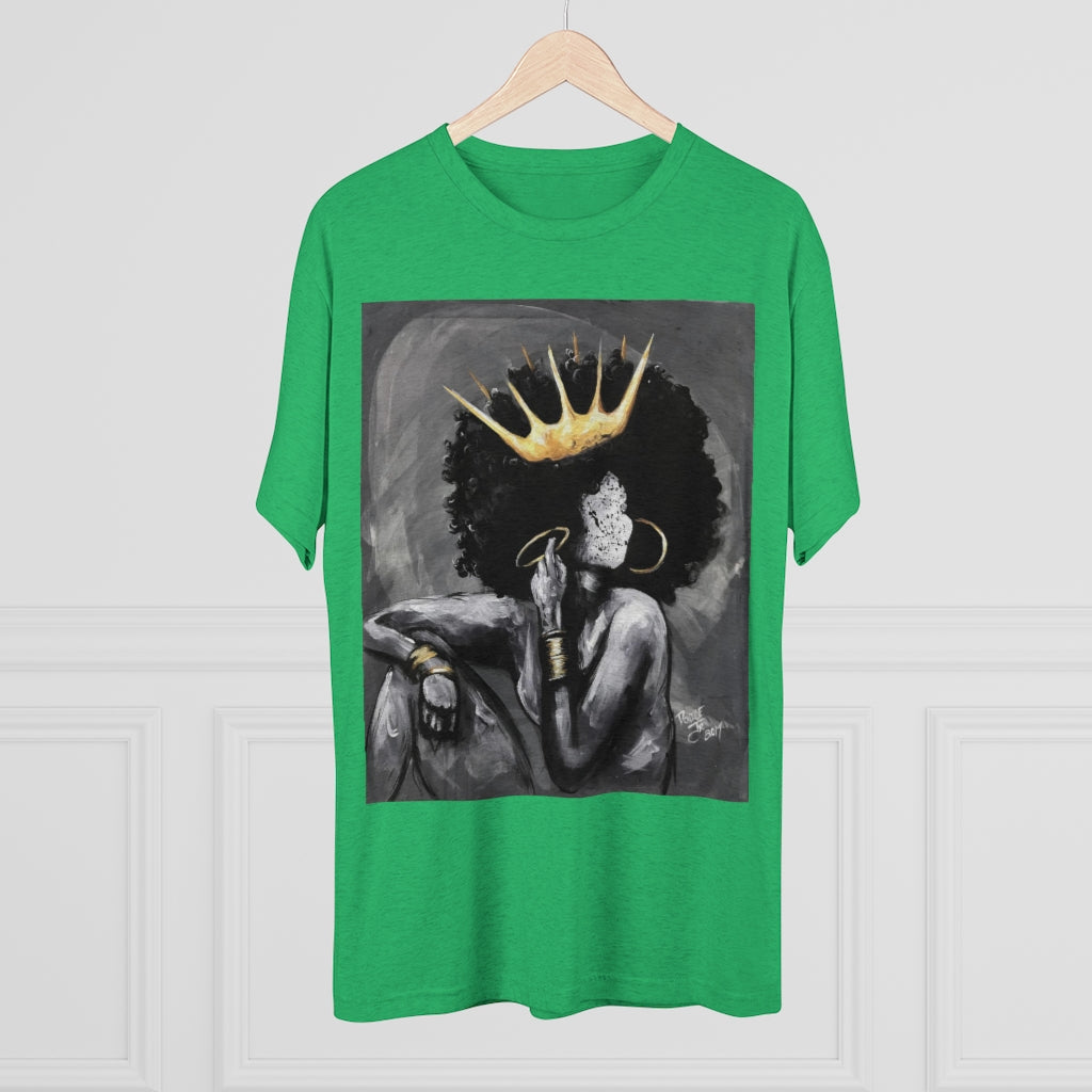 Naturally Queen VI Unisex Tri-Blend Crew Tee