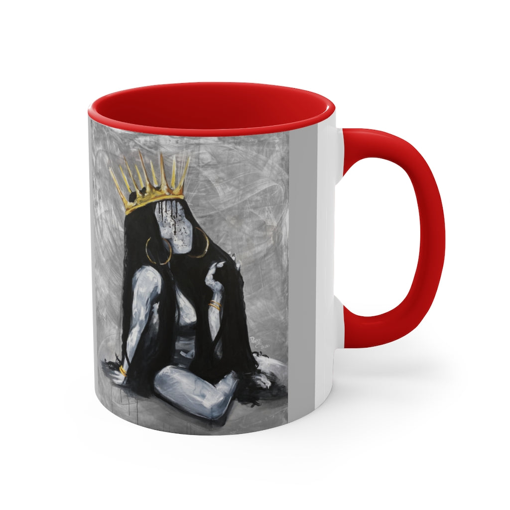 Naturally Queen XVIII Accent Coffee Mug, 11oz