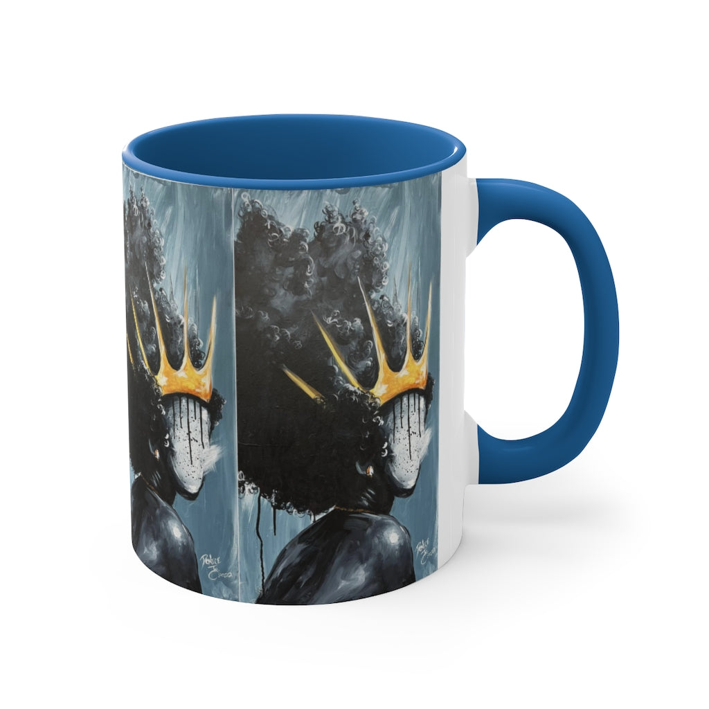 Naturally Queen XXV Accent Coffee Mug, 11oz