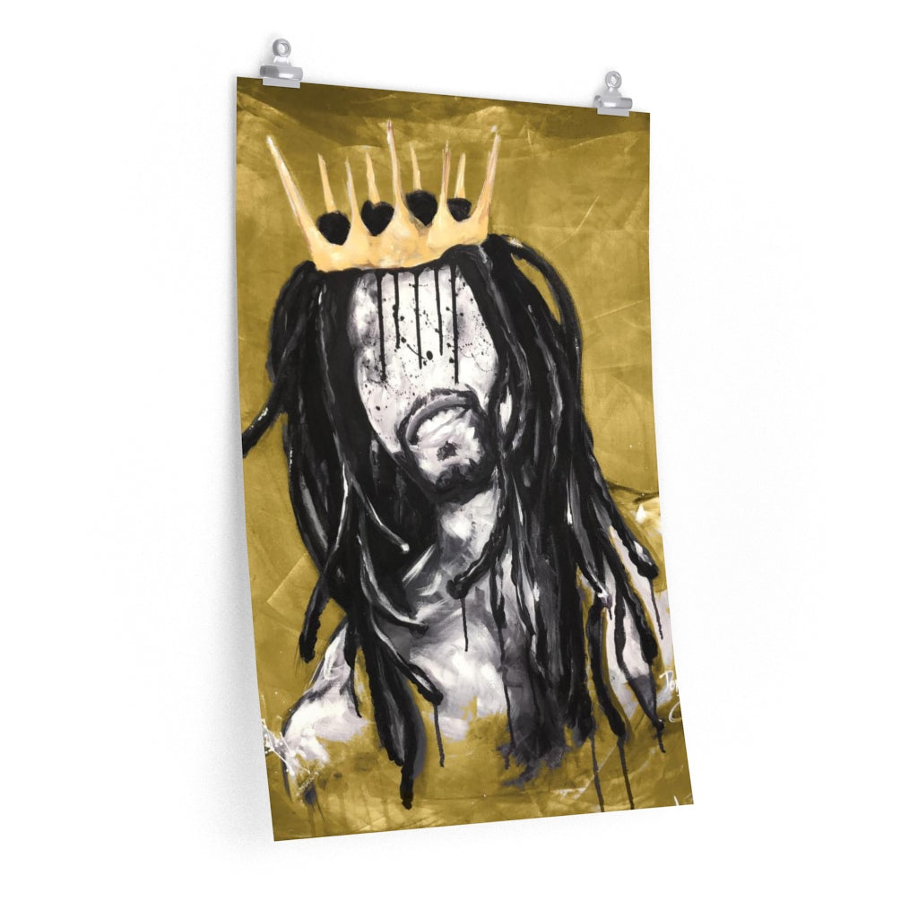 Naturally King II GOLD Premium Matte vertical posters
