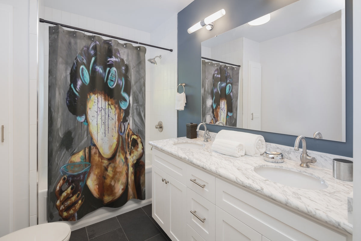 Undressed XII Shower Curtains