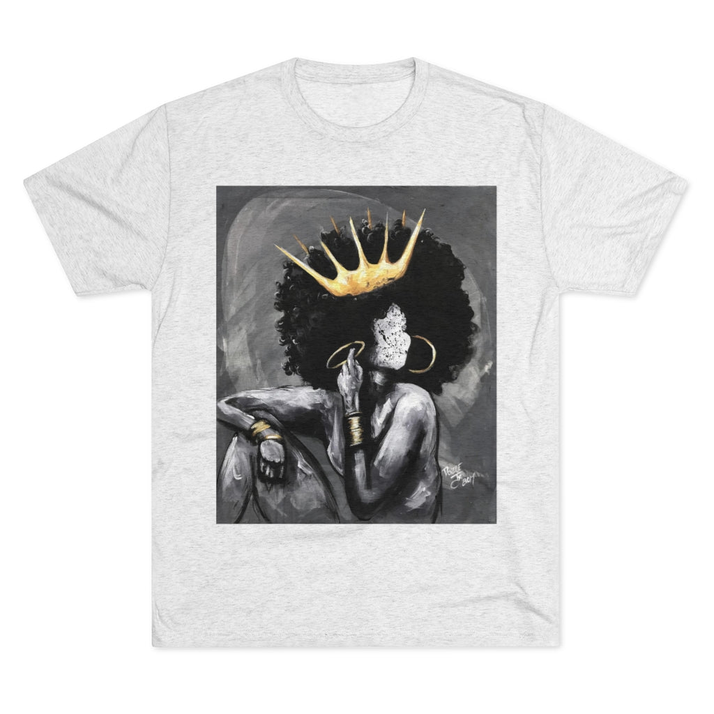 Naturally Queen VI Unisex Tri-Blend Crew Tee