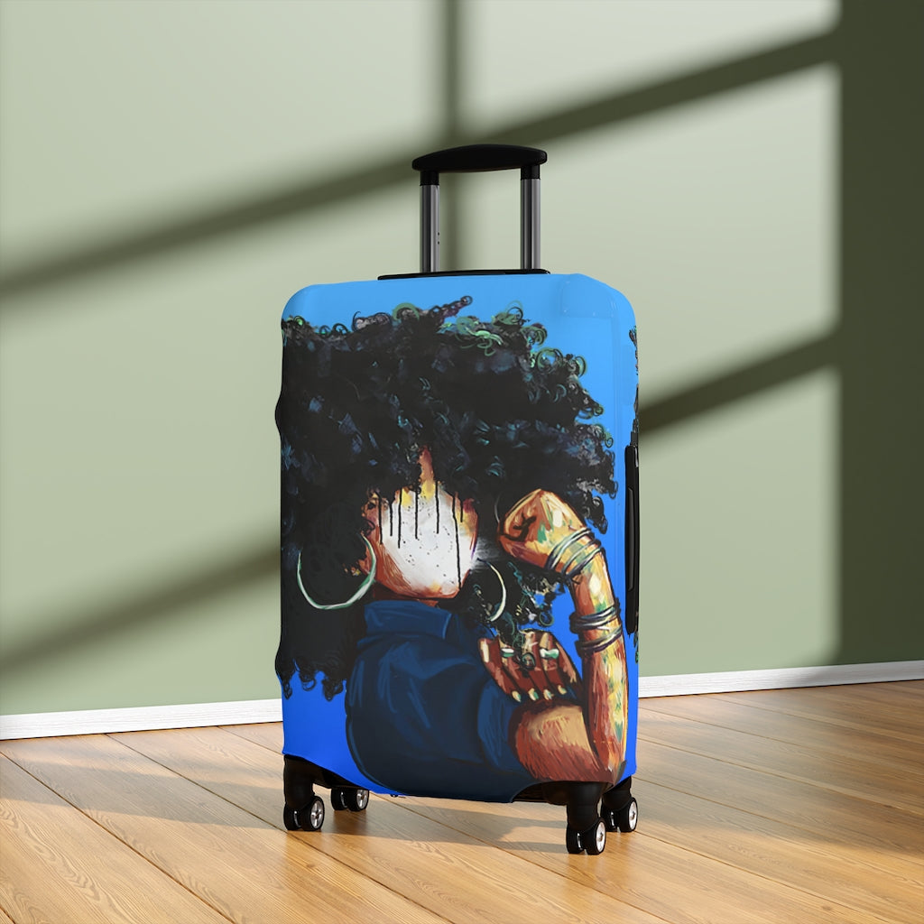 Naturally the Riveter BLUE Luggage Cover