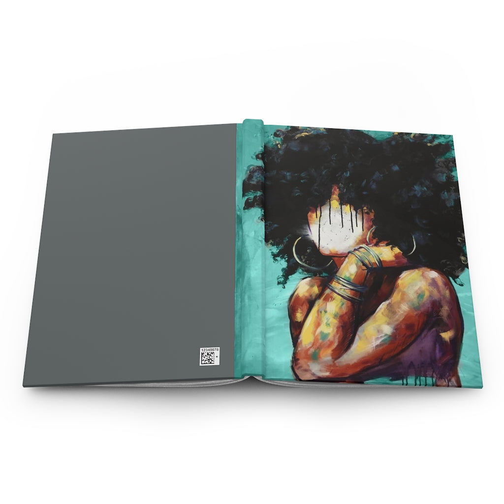 Naturally II TEAL Hardcover Journal Matte
