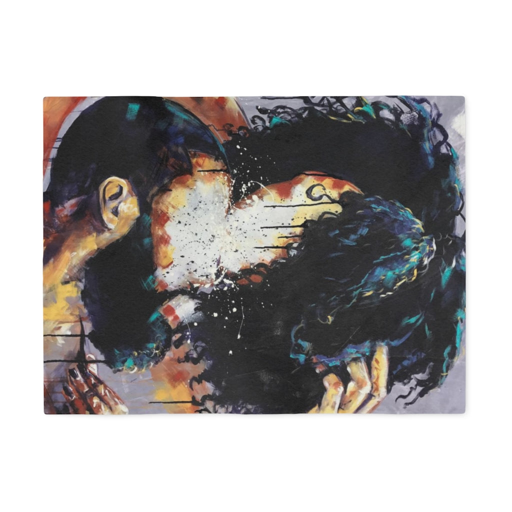 Naturally Black Love II Sweatshirt Blanket