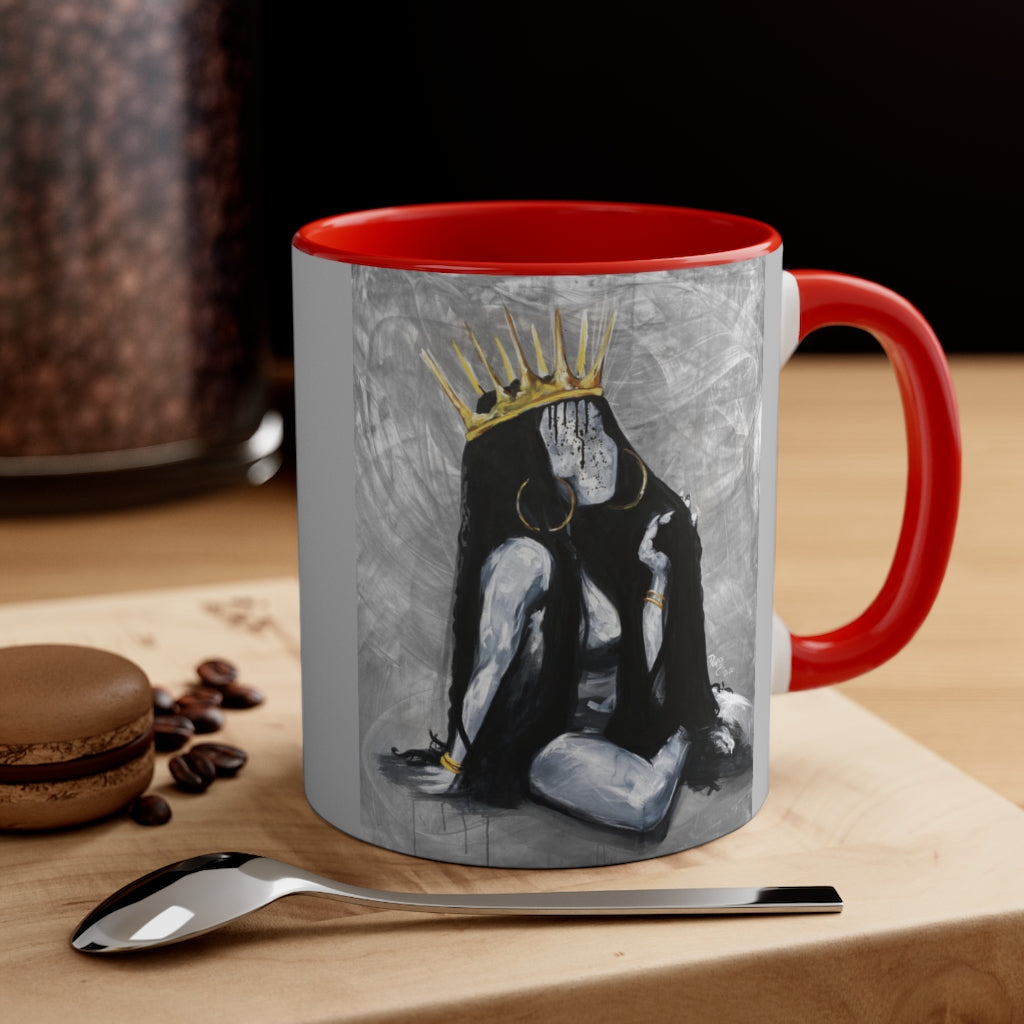 Naturally Queen XVIII Accent Coffee Mug, 11oz