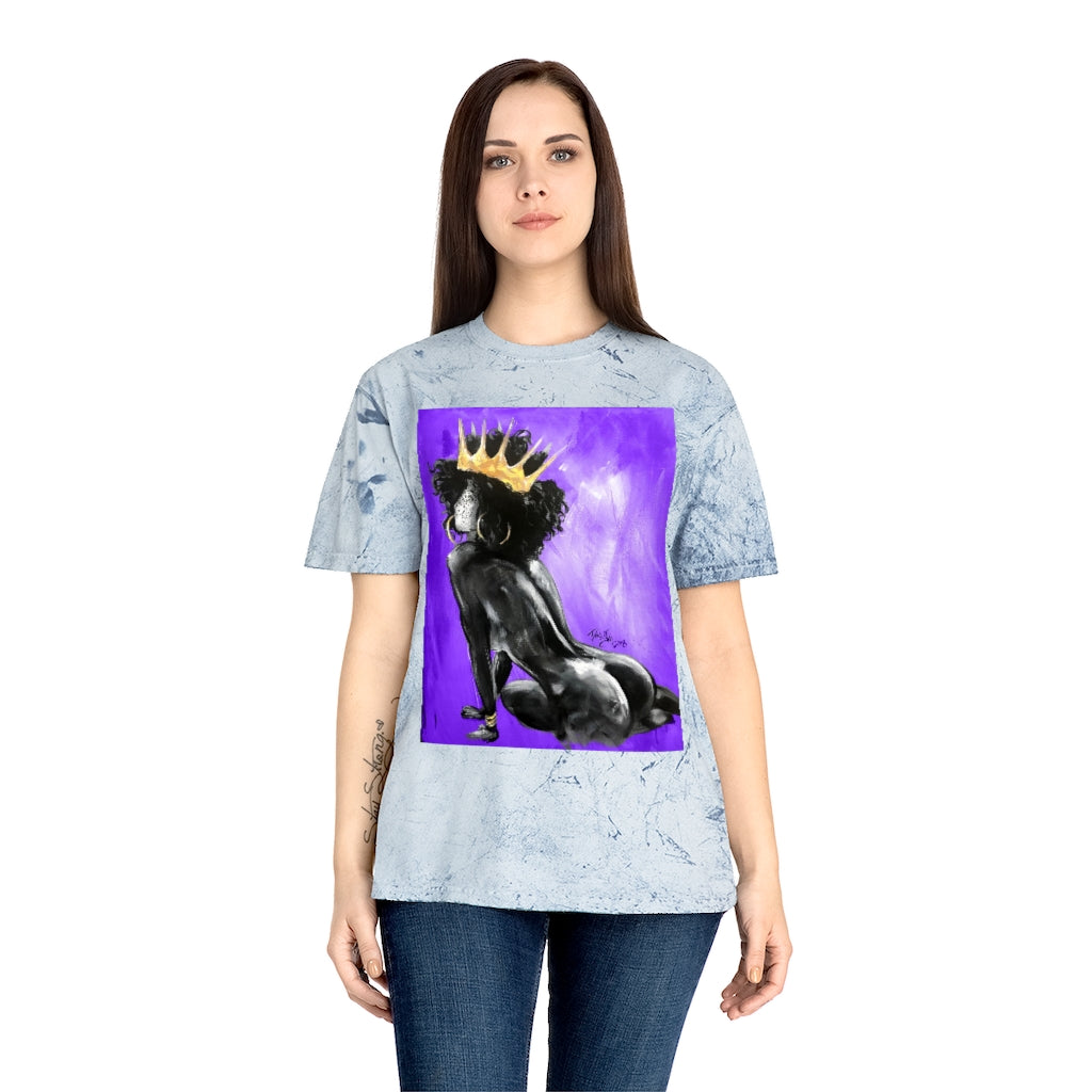 Naturally Queen VIII PURPLE Unisex Color Blast T-Shirt