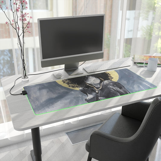 Naturally Nude III LED Gaming Mouse Pad