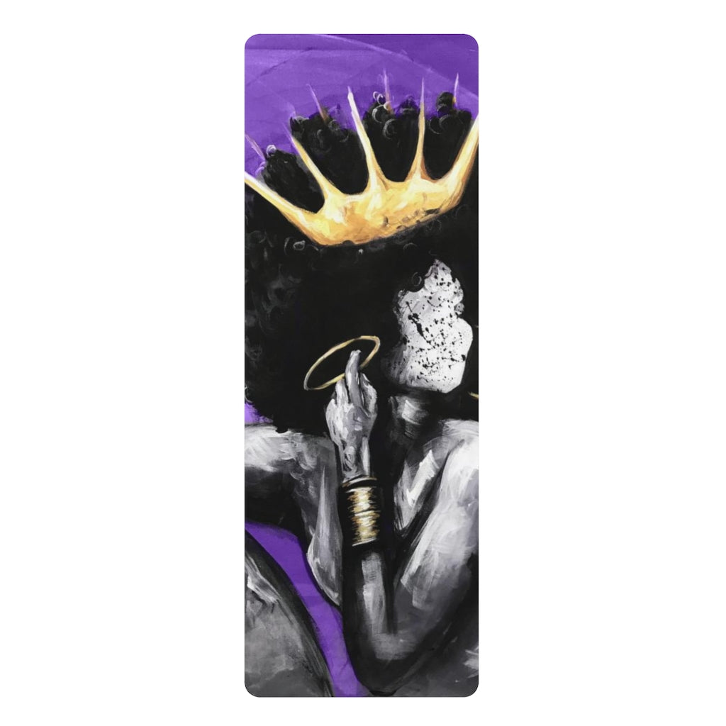 Naturally Queen VI PURPLE Rubber Yoga Mat