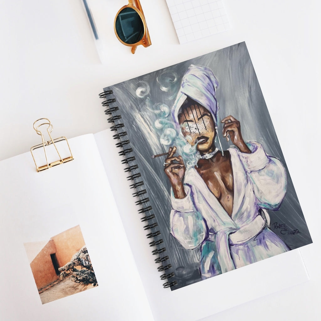 Naturally Dope II Spiral Notebook - Ruled Line