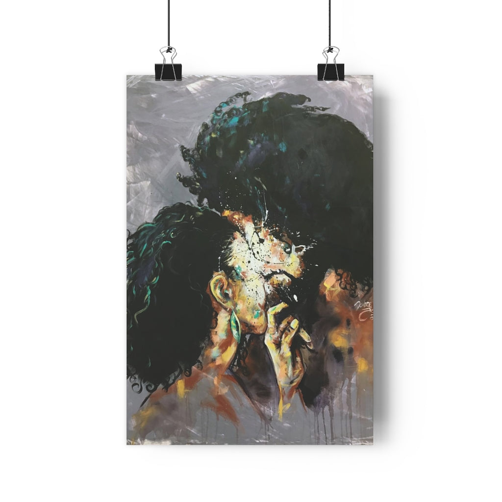 Naturally Black Love I Giclée Art Print