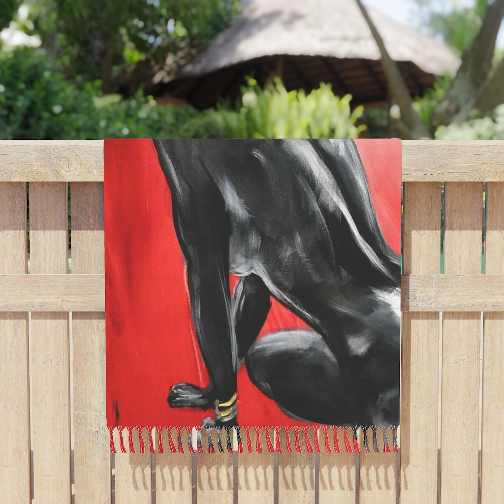 Naturally Queen VIII RED Boho Beach Cloth