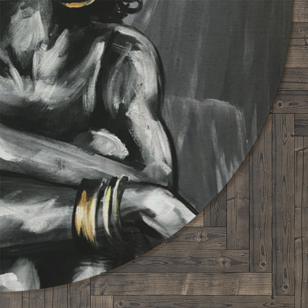 Naturally Queen IX Round Rug