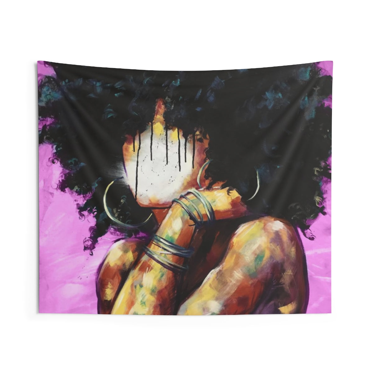 Naturally II PINK Indoor Wall Tapestries
