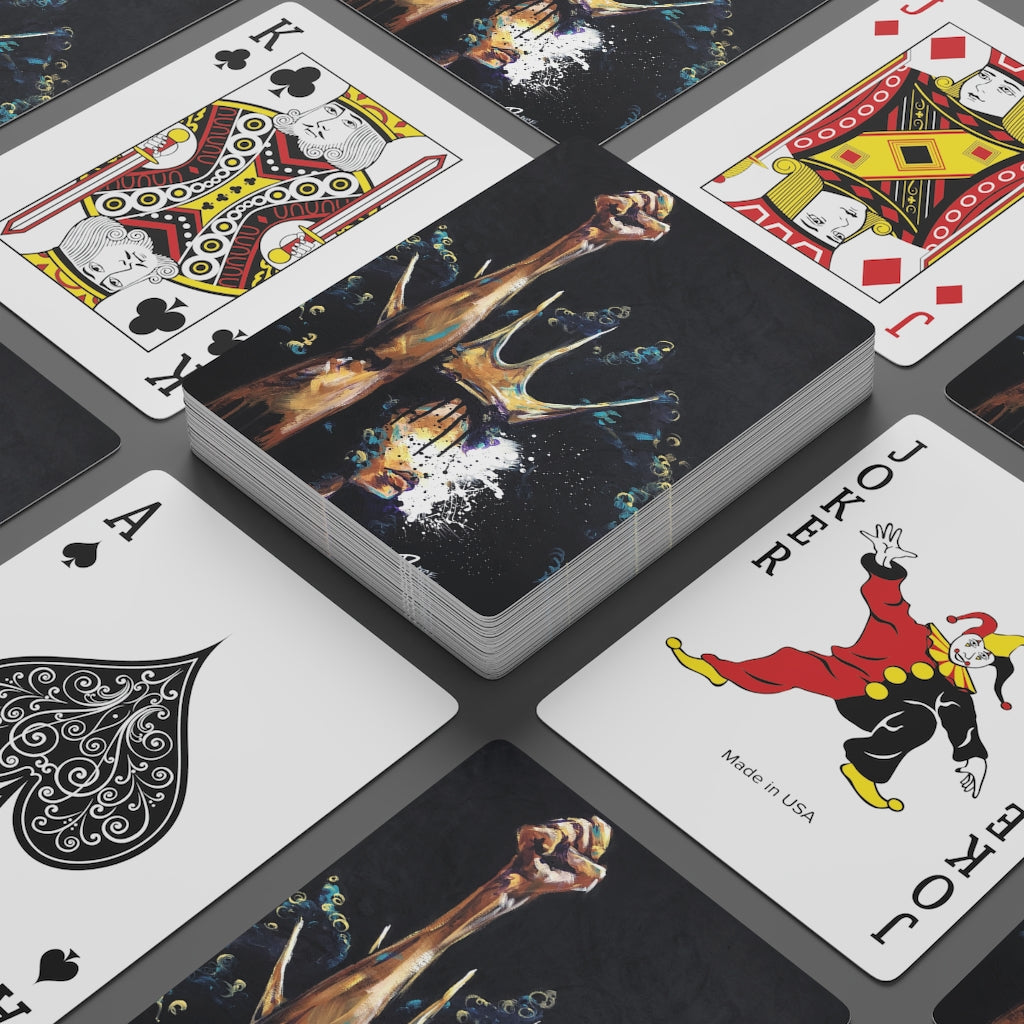 Naturally Queen Badu Poker Cards